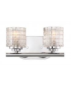 Nuvo Lighting 60/6442 Votive 2 Light Vanity With Clear Glass