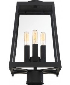 Nuvo Lighting 60/6585 Halifax 4 Light Post Lantern Matte Black Finish