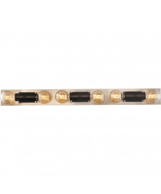 Nuvo Lighting 60/6665 Passage 6 Light Vanity Copper Brushed Brass
