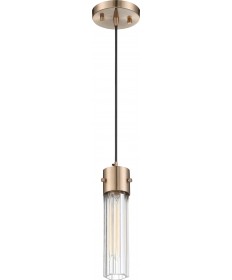 Nuvo Lighting 60/6712 Eaves 1 Light Pendant Fixture Copper Brushed