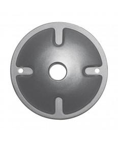 Nuvo Lighting 60/673 1-Light Die Cast Mounting Plate Light Gray