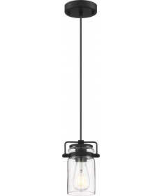 Nuvo Lighting 60/6732 Antebellum 1 Light Mini Pendant Fixture Matte