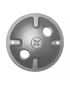 Nuvo Lighting 60/674 2-Light Die Cast Mounting Plate Light Gray