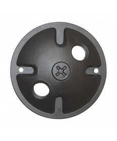 Nuvo Lighting 60/676 2-Light Die Cast Mounting Plate Dark Gray