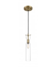 Nuvo Lighting 60/6856 Spyglass 1 Light Mini Pendant Fixture Vintage