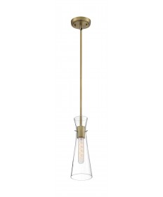 Nuvo Lighting 60/6858 Bahari 1 Light Mini Pendant Fixture Vintage