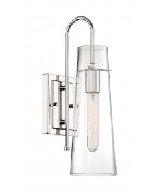 Nuvo Lighting 60/6869 Alondra 1 Light Wall Sconce Fixture Polished