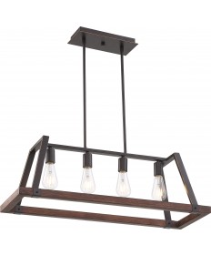 Nuvo Lighting 60/6894 Outrigger 4 Light Kitchen Pendant Fixture