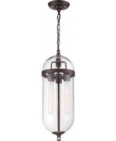 Nuvo Lighting 60/6923 Fathom 3 Light Pendant Fixture Mahogany Bronze