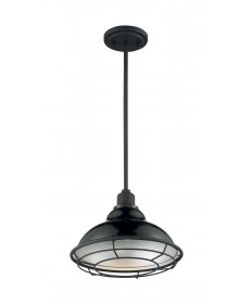 Nuvo Lighting 60/7004 Newbridge 1 Light Large Pendant Fixture Gloss