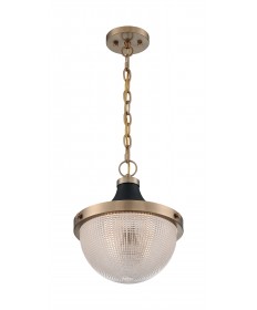 Nuvo Lighting 60/7060 Faro 1 Light Large Pendant Fixture Burnished