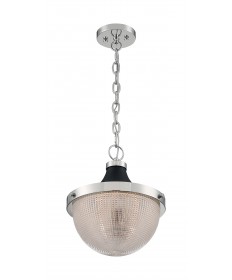 Nuvo Lighting 60/7070 Faro 1 Light Large Pendant Fixture Polished