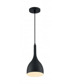 Nuvo Lighting 60/7086 Bellcap 1 Light Small Pendant Fixture Matte