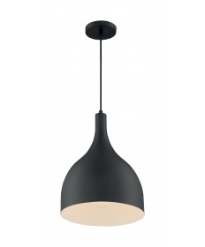 Nuvo Lighting 60/7087 Bellcap 1 Light Large Pendant Fixture Matte