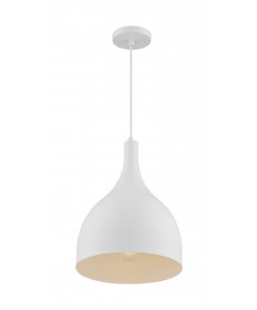 Nuvo Lighting 60/7097 Bellcap 1 Light Large Pendant Fixture Matte