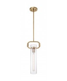 Nuvo Lighting 60/7143 Teresa 1 Light Cylinder Pendant Fixture