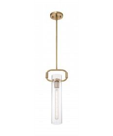 Nuvo Lighting 60/7143 Teresa 1 Light Cylinder Pendant Fixture