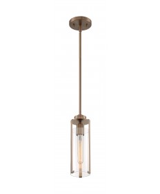 Nuvo Lighting 60/7150 Marina 1 Light Mini Pendant Fixture Burnished