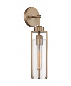 Nuvo Lighting 60/7151 Marina 1 Light Wall Sconce Fixture Burnished