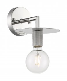 Nuvo Lighting 60/7251 Bizet 1 Light Wall Sconce Fixture Polished