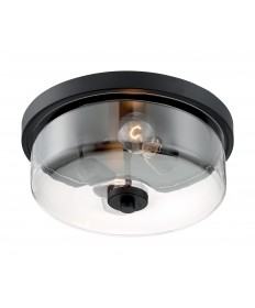 Nuvo Lighting 60/7268 Sommerset 2 Light Flush Mount Fixture Matte