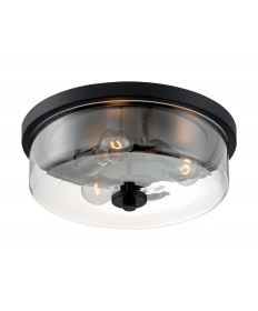 Nuvo Lighting 60/7269 Sommerset 3 Light Flush Mount Fixture Matte