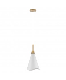 Nuvo Lighting 60/7471 Tango 1 Light Small Pendant Matte White with