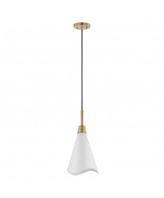 Nuvo Lighting 60/7477 Tango 1 Light Large Pendant Matte White with