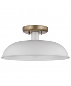 Nuvo Lighting 60/7490 Colony 1 Light Small Semi-Flush Mount Fixture