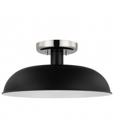 Nuvo Lighting 60/7492 Colony 1 Light Small Semi-Flush Mount Fixture