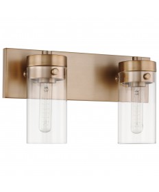 Nuvo Lighting 60/7532 Intersection 2 Light Vanity Burnished Brass with