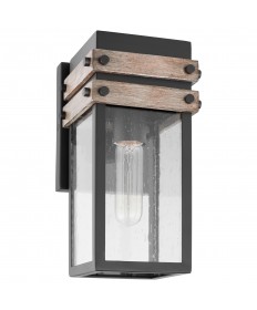 Nuvo Lighting 60/7540 Homestead 1 Light Small Wall Lantern Matte Black