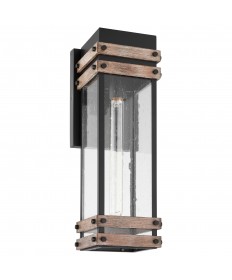 Nuvo Lighting 60/7542 Homestead 1 Light Large Wall Lantern Matte Black