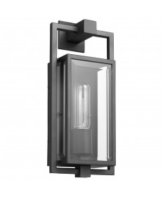 Nuvo Lighting 60/7543 Exhibit 1 Light Small Wall Lantern Matte Black