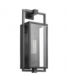 Nuvo Lighting 60/7544 Exhibit 1 Light Medium Wall Lantern Matte Black