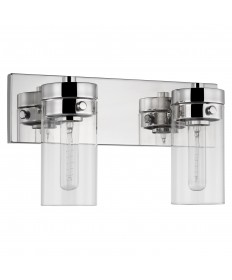 Nuvo Lighting 60/7632 Intersection 2 Light Vanity Polished Nickel with