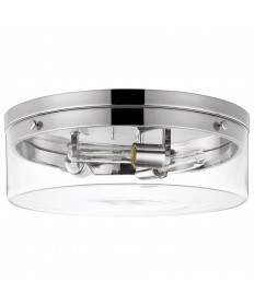 Nuvo Lighting 60/7638 Intersection Large Flush Mount Fixture Polished