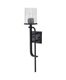 Nuvo Lighting 60/7748 Terrace 1 Light Wall Sconce Matte Black Finish