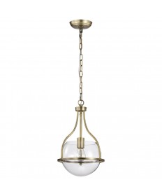 Nuvo Lighting 60/7815 Amado 1 Light Pendant 10 Inches Vintage Brass