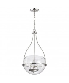 Nuvo Lighting 60/7819 Amado 3 Light Pendant 14 Inches Polished Nickel