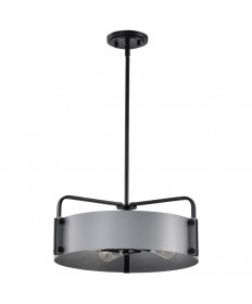 Nuvo Lighting 60/7853 Altos 4 Light Medium Pendant Gray and Matte