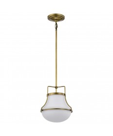 Nuvo Lighting 60/7862 Valdora 1 Light Pendant 10 Inches Natural Brass