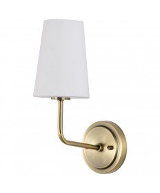 Nuvo Lighting 60/7883 Cordello 1 Light Sconce Vintage Brass Finish