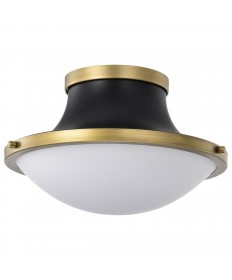 Nuvo Lighting 60/7905 Lafayette 1 Light Flush Mount Fixture 14 Inches