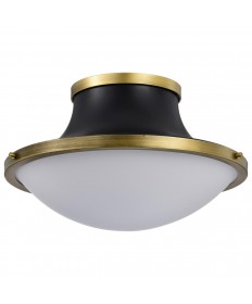 Nuvo Lighting 60/7906 Lafayette 3 Light Flush Mount Fixture 18 Inches