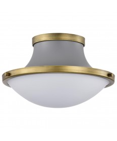 Nuvo Lighting 60/7915 Lafayette 1 Light Flush Mount Fixture 14 Inches