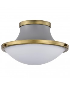 Nuvo Lighting 60/7915 Lafayette 1 Light Flush Mount Fixture 14 Inches