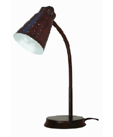 Satco 60/818 Satco 60-818 Old Bronze Large Goose Neck Desk Lamp