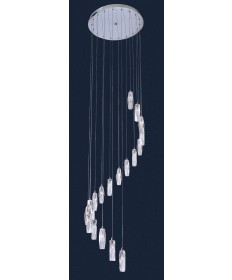 PLC Lighting 6079 PC 18 Light Chandelier Pila Collection