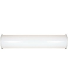 Nuvo Lighting 62/1033 Crispo LED 25" Vanity Fixture White Finish Lamps